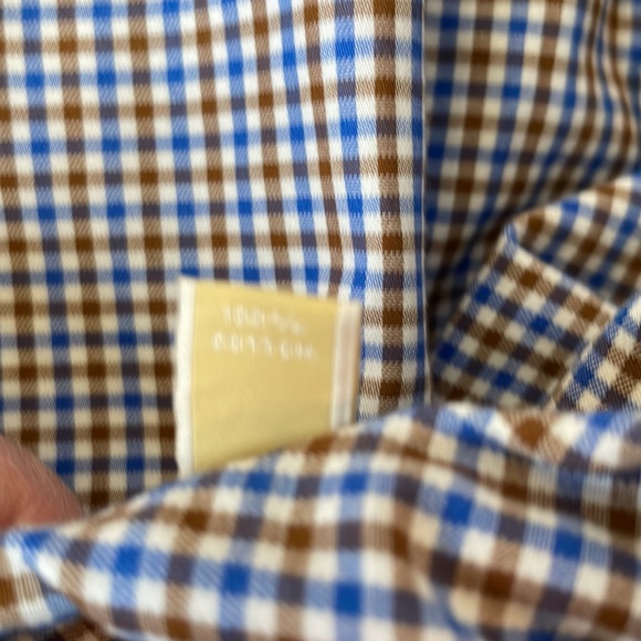 Michael Kors Mens size 17 Button Down Shirt Slim fit - Picture 7 of 8